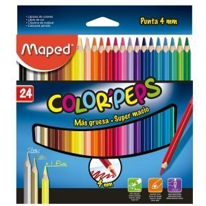 COLORES MAPED COLOR?PEPS TRIANGULAR 24PZS