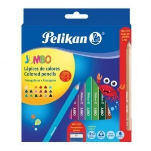 COLORES PELIKAN TRIANGULAR JUMBO18 + 2 PIEZAS